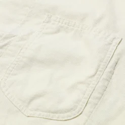 Post Overalls Post 44 Summer Corduroy Jacket Ecru