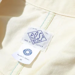Post Overalls Post 44 Summer Corduroy Jacket Ecru