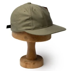 Poten Baseball Cap Poten Back Satin Baseball Cap Olive