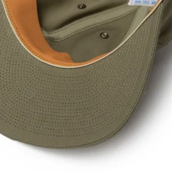 Poten Baseball Cap Poten Back Satin Baseball Cap Olive
