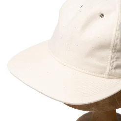 Poten Baseball Cap Poten Back Satin Baseball Cap White