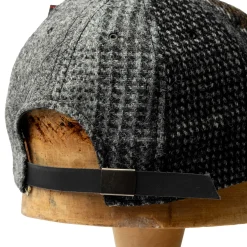 Poten Baseball Cap Poten Harris Tweed Baseball Hat Mix