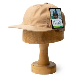 Poten Baseball Cap Poten Paraffin Weather Baseball Cap Beige