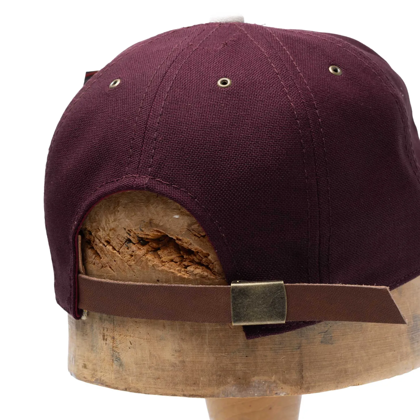 Poten Baseball Cap Poten Vintage Hopsack Baseball Cap Wine