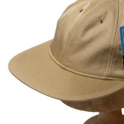 Poten Baseball Cap Poten Vintage Nylon Baseball Cap Beige