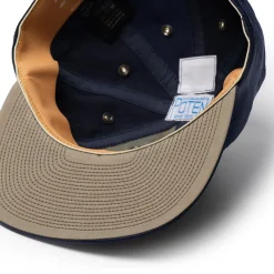 Poten Baseball Cap Poten Vintage Nylon Baseball Cap Navy