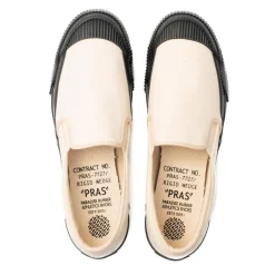 PRAS Shellcap Mould Slip-On Sneakers Kinari/Black