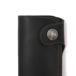 Clutch Cafe Red Moon Long Wallet Black