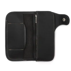 Clutch Cafe Red Moon Long Wallet Black
