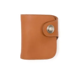 Clutch Cafe Red Moon Short Wallet Light Tan HR-01A