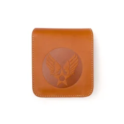 Clutch Cafe Red Moon Short Wallet U.S. Air Force Tan