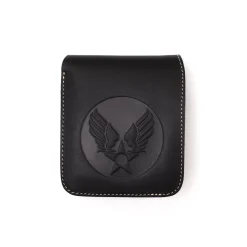 Clutch Cafe Red Moon Short Wallet U.S. Air Force Black