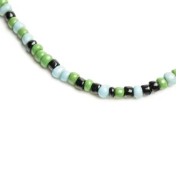 Red Rabbit Trading Co Blue & Green Multi Colour Beaded Necklace