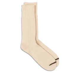 Rototo Merino Lambswool Sock Ivory