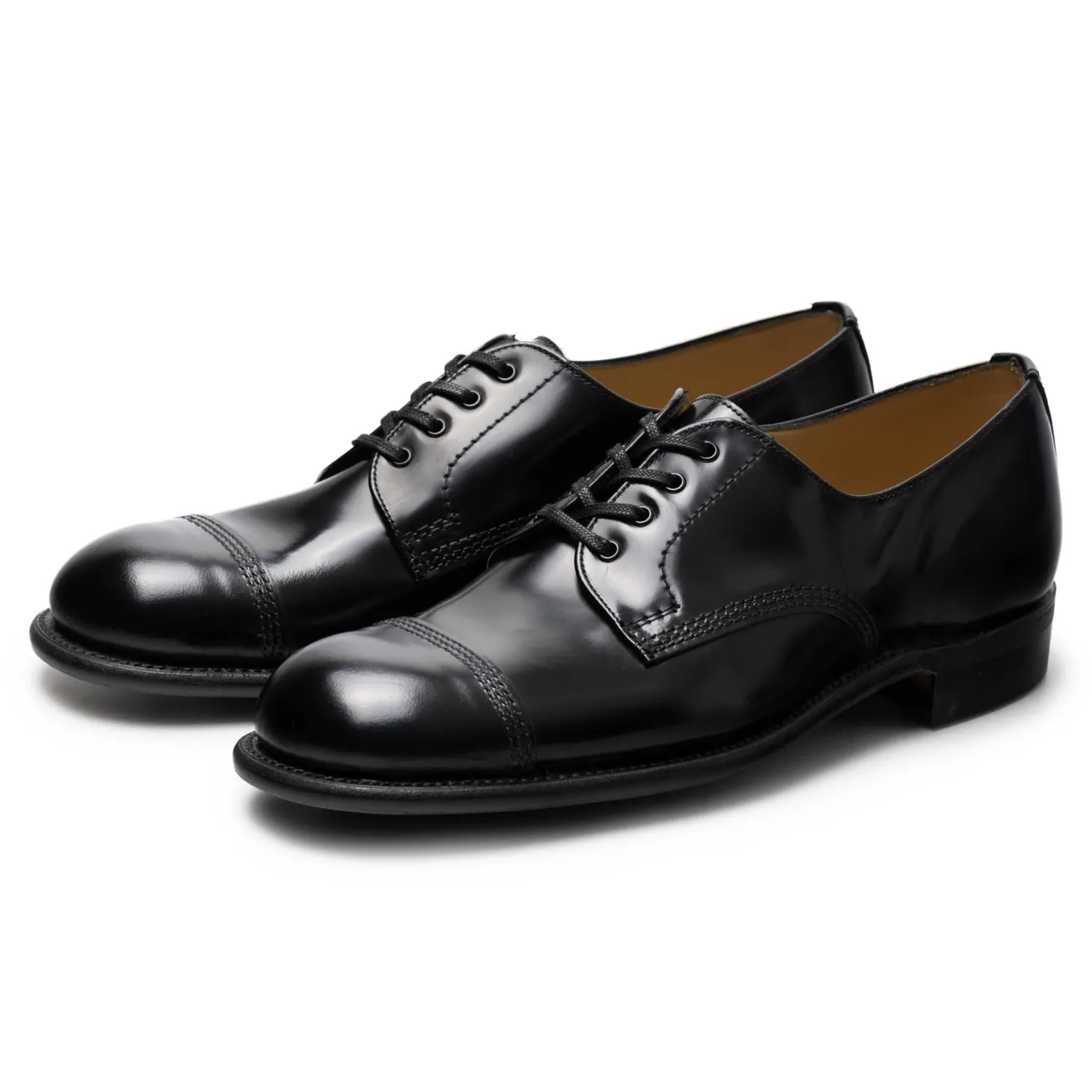 Sanders Japan BGS Derby Shoe Black 2545B