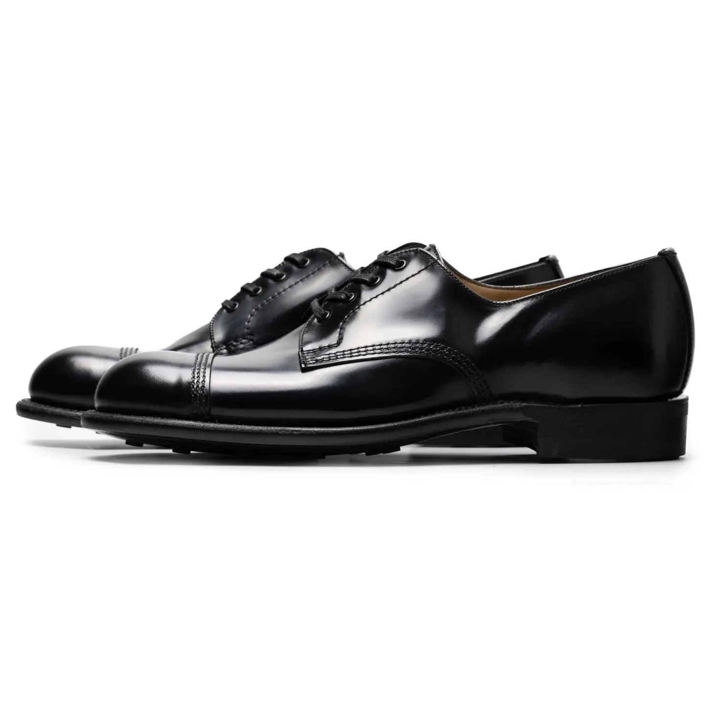 Sanders Japan BGS Derby Shoe Black 2545B