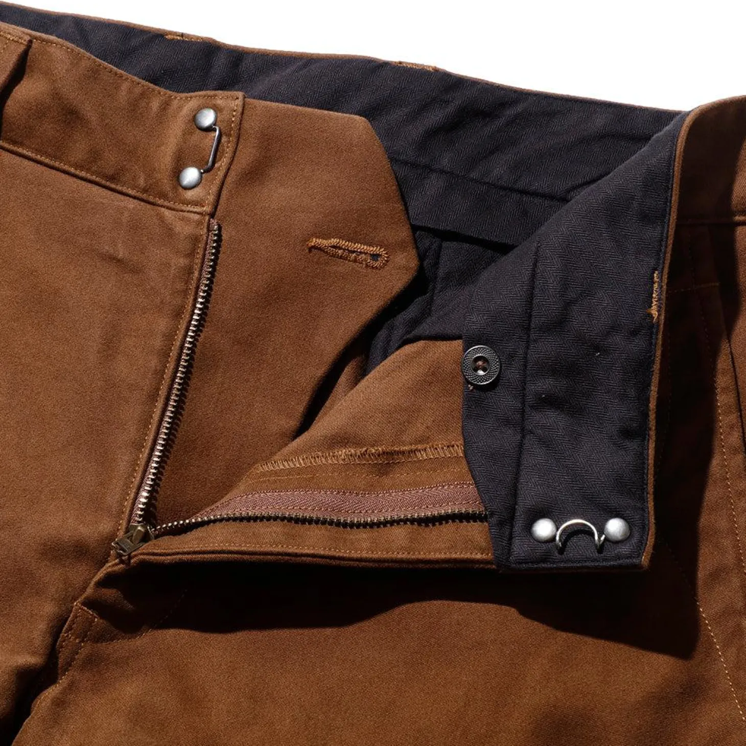 Soundman Gate Trousers Brown