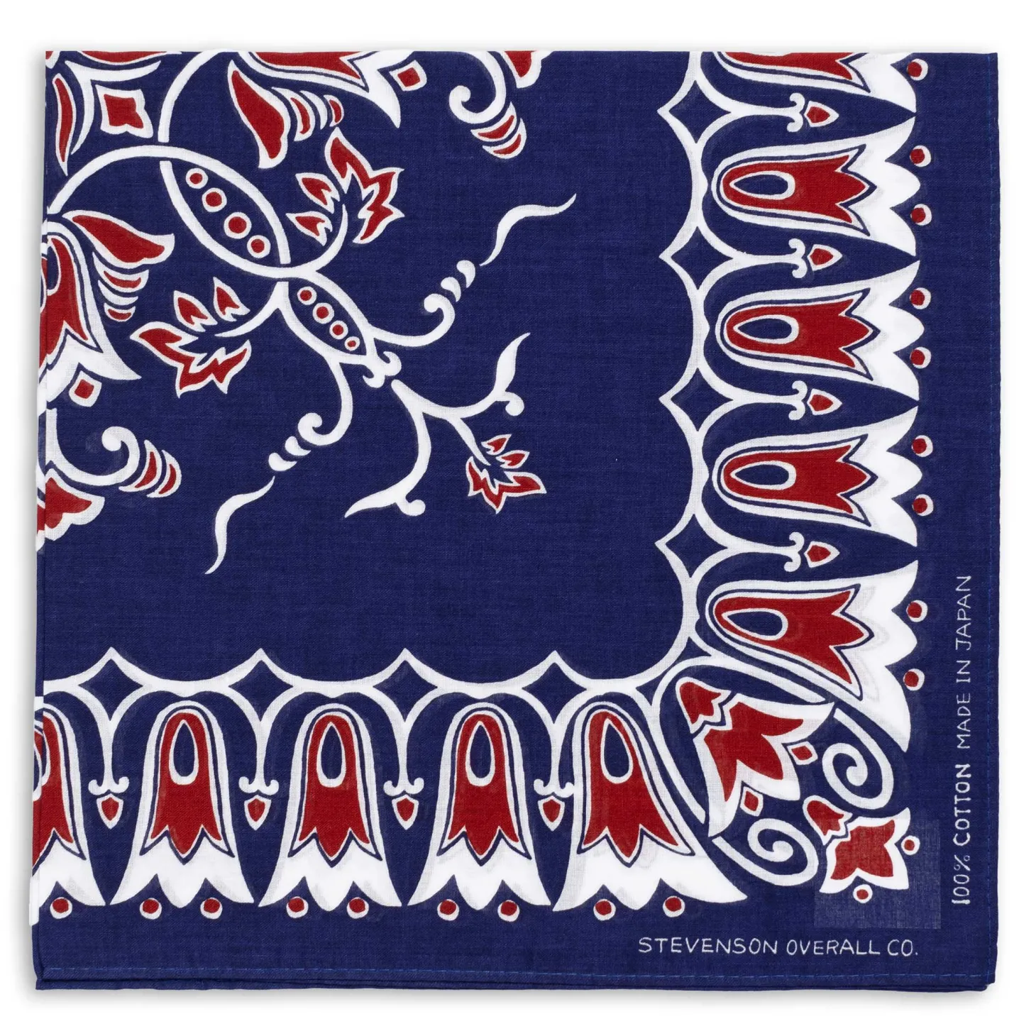 Stevenson Overall Bandana Stole Navy