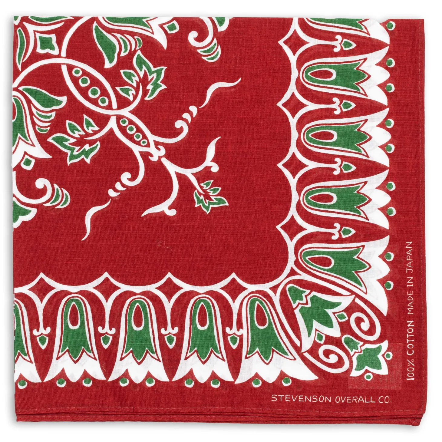 Stevenson Overall Bandana Stole Red