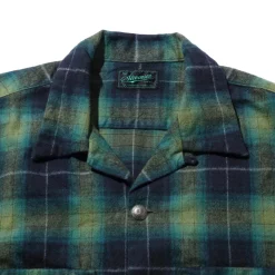 Stevenson Overall Highroller Shirt Green x Dark Green
