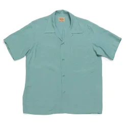 Style Eyes by Toyo Enterprise Plain Bowling S/S Shirt L. Blue