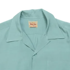 Style Eyes by Toyo Enterprise Plain Bowling S/S Shirt L. Blue