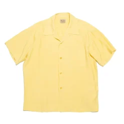 Style Eyes by Toyo Enterprise Plain Bowling S/S Shirt Yellow