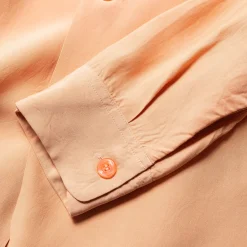 Style Eyes by Toyo Enterprise Plain Rayon Bowling Shirt Pink