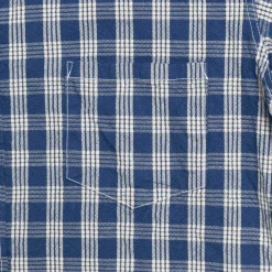 Sun Surf by Union Supply Palaka Check Shirt Navy (One Wash)