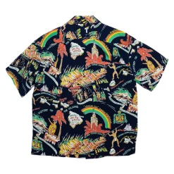 Sun Surf History Of The Islands Hawaiian Shirt Navy
