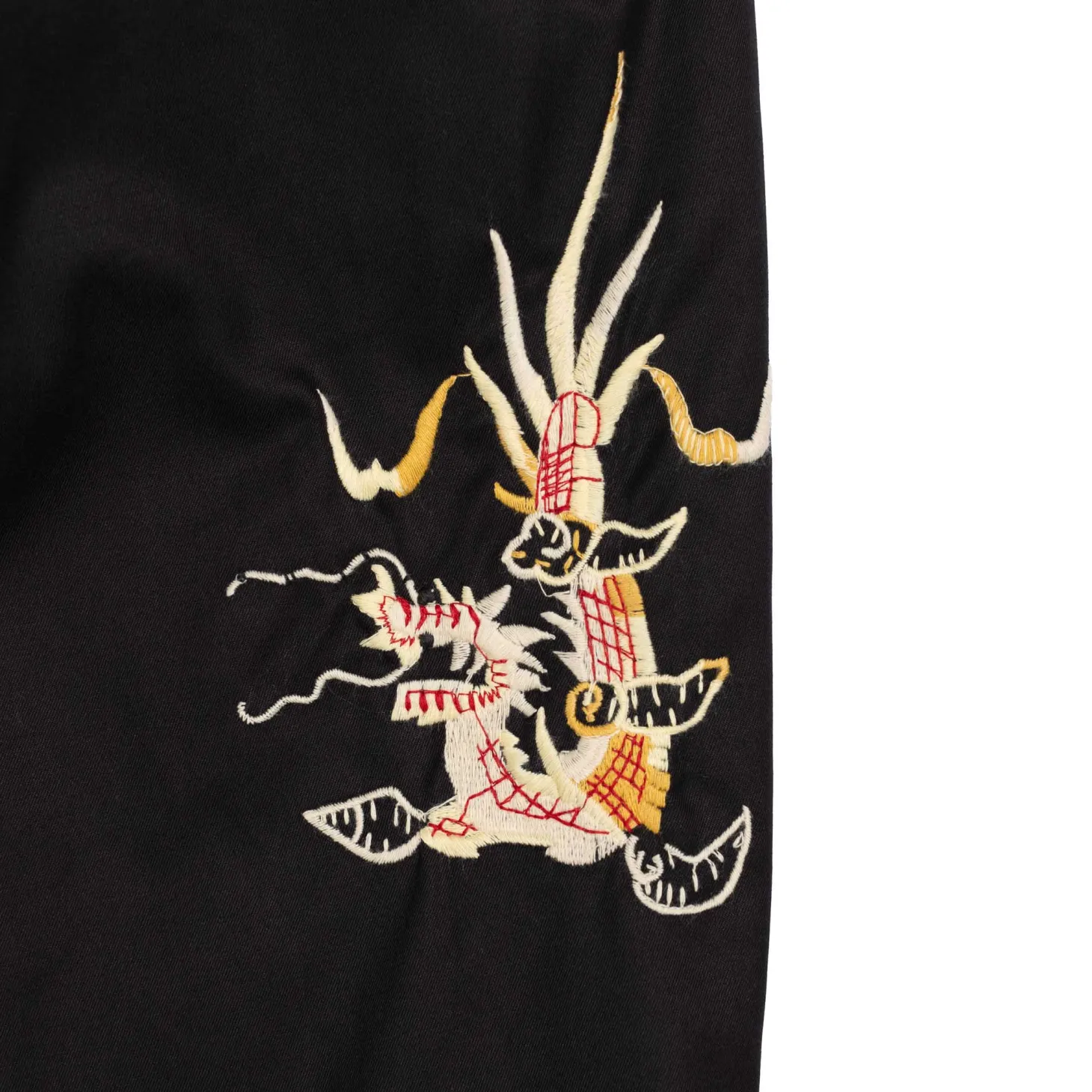 Tailor Toyo Cotton Vietnam Map Jacket Black