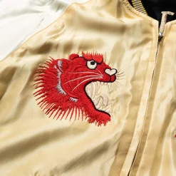 Tailor Toyo Sukajan Red Tiger x Gold Dragon Jacket