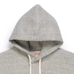 The Real McCoy's 10 oz. Loopwheel Parka Grey