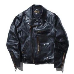 The Real McCoy's Buco J-24 Leather Jacket Black
