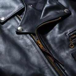 The Real McCoy's Buco J-24 Leather Jacket Black