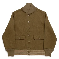 The Real McCoy's C.C.C. Wool Jacket Olive