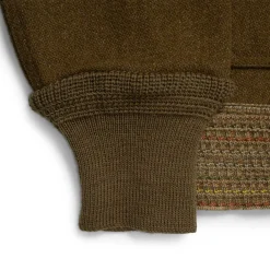 The Real McCoy's C.C.C. Wool Jacket Olive