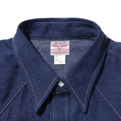 The Real McCoy's Denim Western Shirt / Sawtooth Indigo