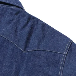The Real McCoy's Denim Western Shirt / Sawtooth Indigo