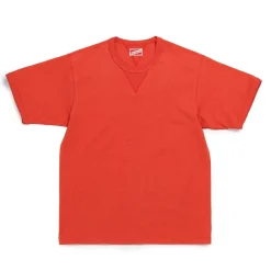 The Real McCoy's Gusset Tee Scarlet