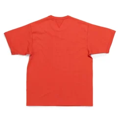 The Real McCoy's Gusset Tee Scarlet