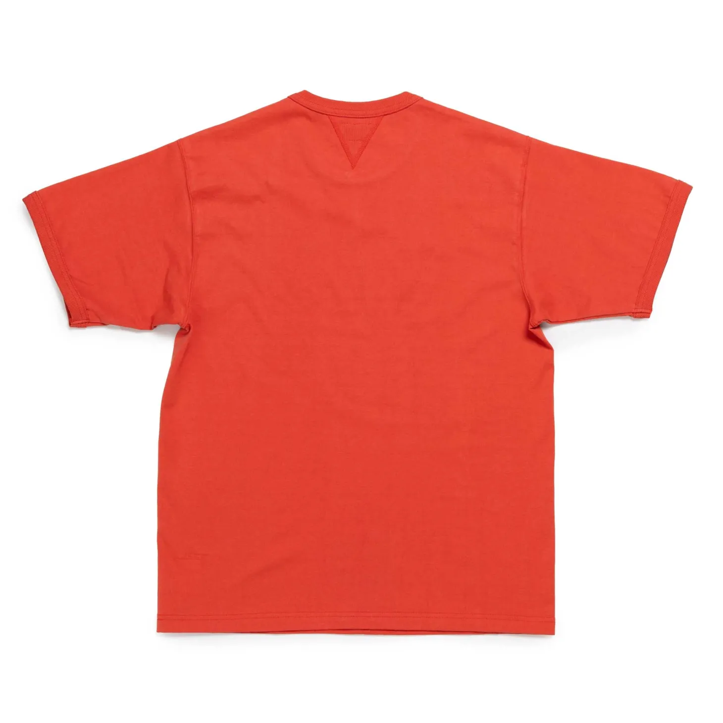 The Real McCoy's Gusset Tee Scarlet
