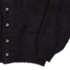 The Real McCoy's Joe McCoy Mohair Cardigan Black
