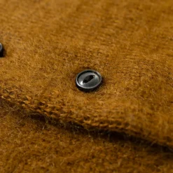 The Real McCoy's Joe McCoy Mohair Cardigan Mustard