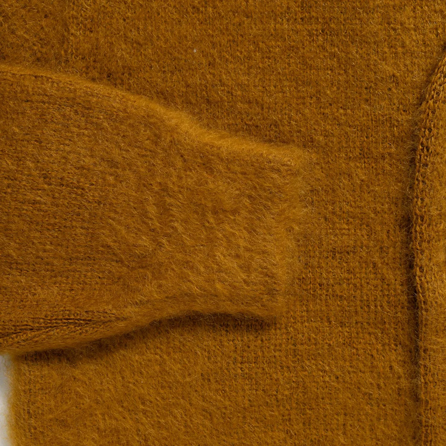 The Real McCoy's Joe McCoy Mohair Cardigan Mustard