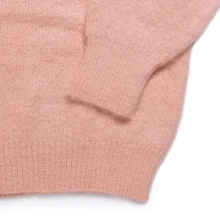 The Real McCoy's Joe McCoy V-Neck Mohair Sweater Flamingo