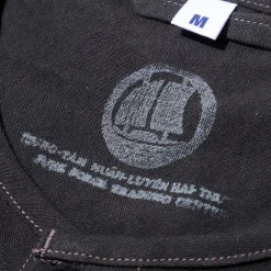 The Real McCoy's Junk Force Pajama Shirt Black