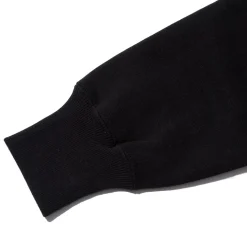 The Real McCoy's 10.oz Loopwheel Sweatshirt Black