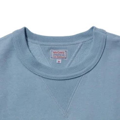 The Real McCoy's 10.oz Loopwheel Sweatshirt Saxe