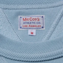 The Real McCoy's 10.oz Loopwheel Sweatshirt Saxe
